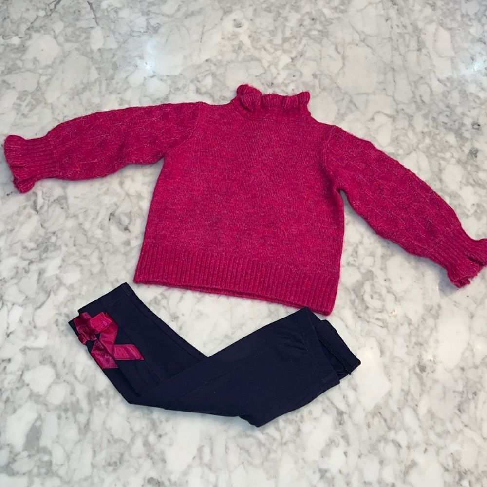 BEAUTIFUL JANIE & JACK OUTFIT 12/18M